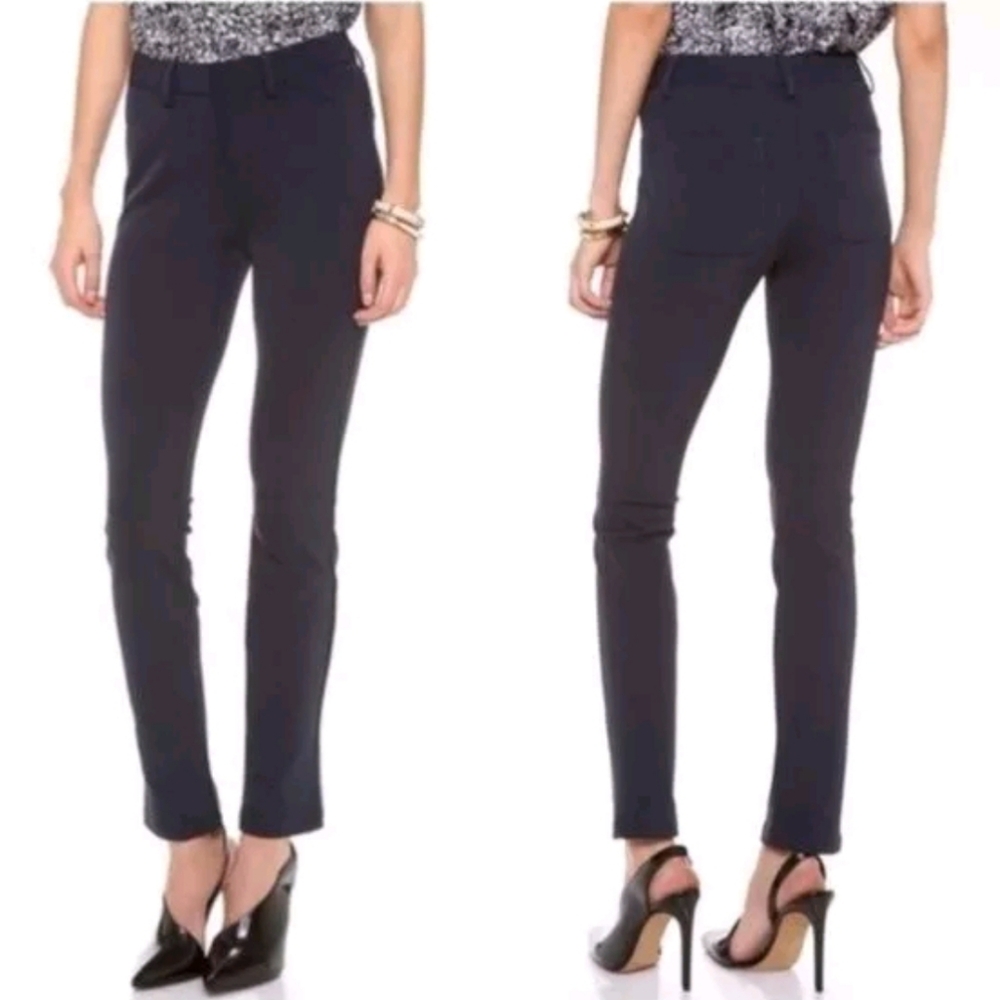 Theory Navy Blue Dantey Mandatory Buisness Career Pants Size 6